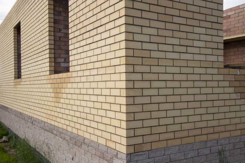 Close-Up of Brick Veneer